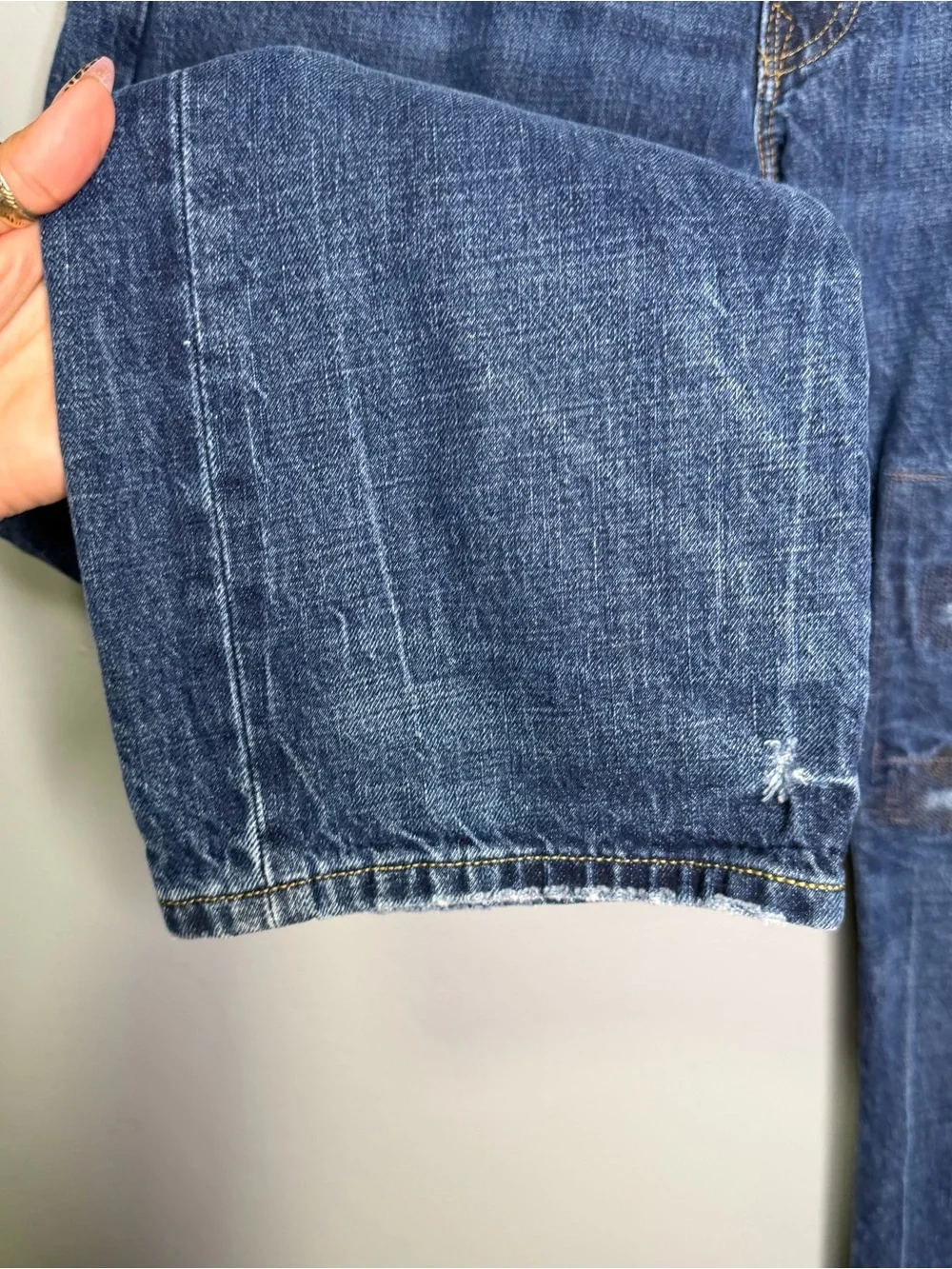 Polo Ralph Lauren Men’s Distressed Varick Slim Straight Jean TAILORED